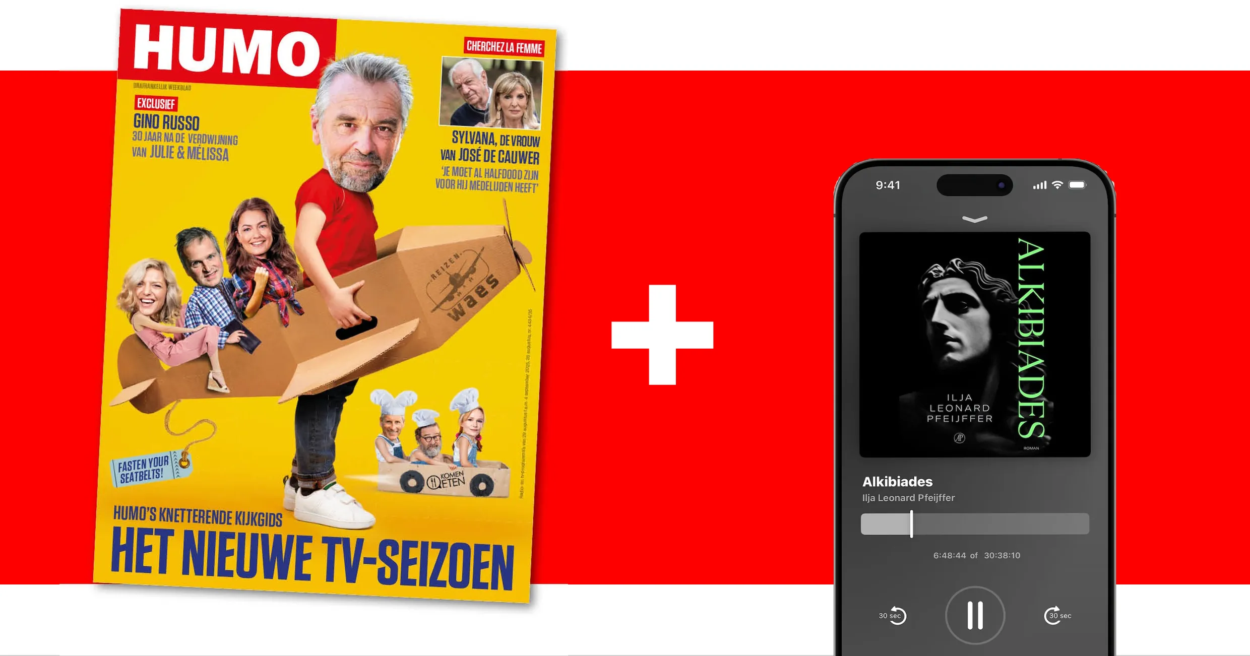 Humo abonnement met Fluister: luisterboeken en e-books